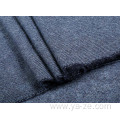 Woven woolen tweed fabric for overcoat